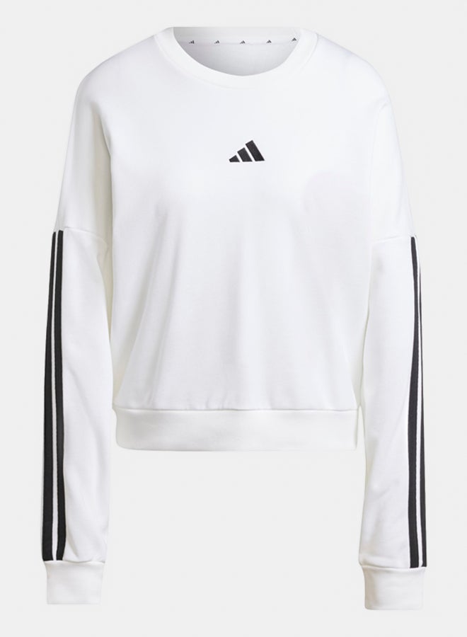 Adidas Essentials 3-Stripes French Terry Sweatshirt - Image 5