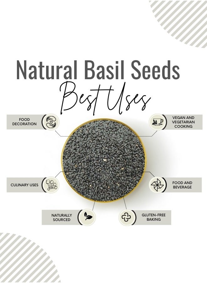 Awafi Mill - Basil Seeds | Sabja Seeds | Tukmaria Seeds - Image 1