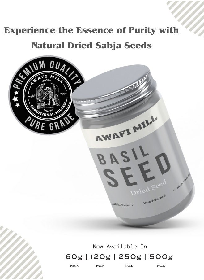 Awafi Mill - Basil Seeds | Sabja Seeds | Tukmaria Seeds - Image 1