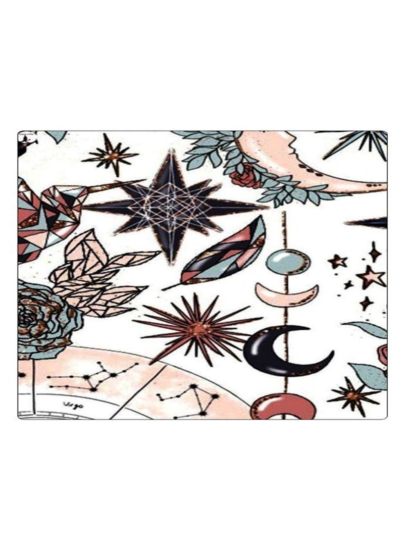 RKN Printed Anti-Slip Gaming Mouse Pad Multicolor