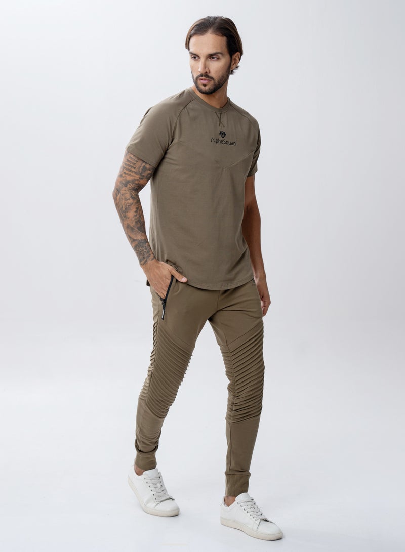 ألفاسكواد قميص رياضي ALPHASQUAD برقبة دائرية للرجال - Image 4