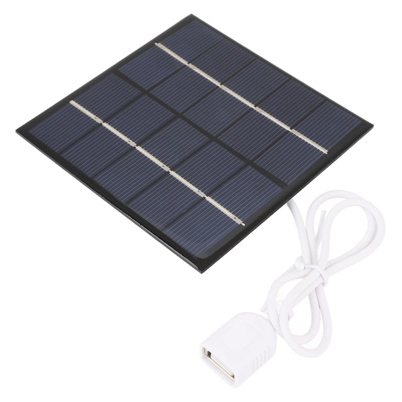 Multifunctional Solar Power Bank 1 2W 5V Polycrystalline Silicon Battery For Travel Emergency - Image 3