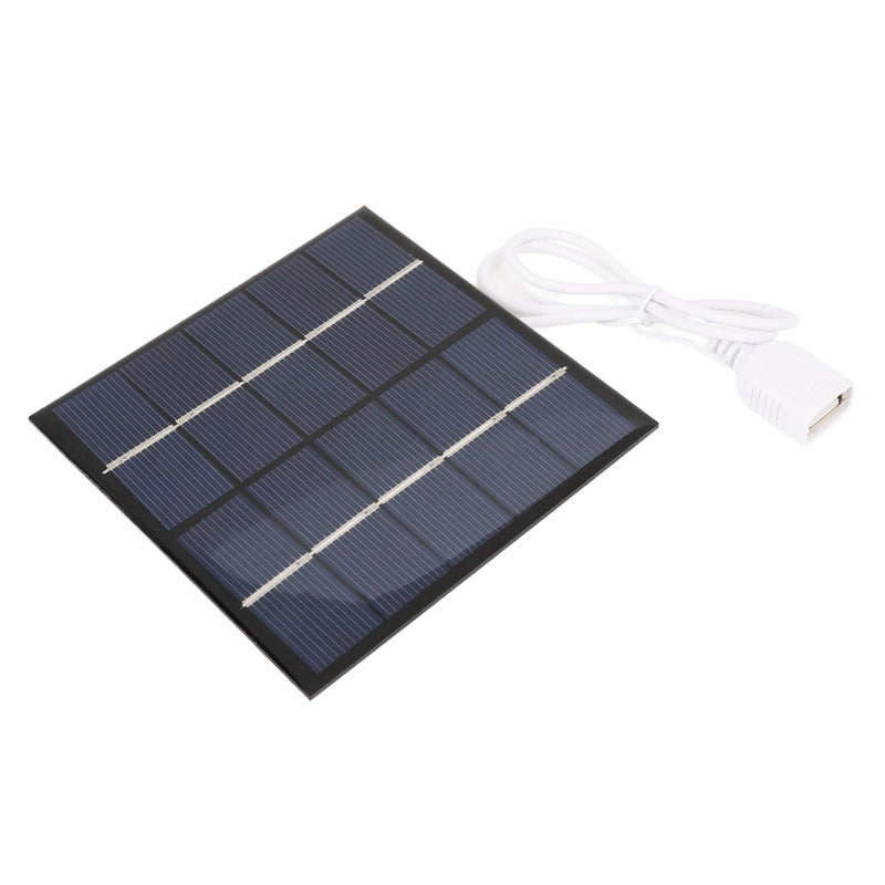 Multifunctional Solar Power Bank 1 2W 5V Polycrystalline Silicon Battery For Travel Emergency - Image 5