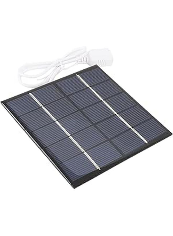 Multifunctional Solar Power Bank 1 2W 5V Polycrystalline Silicon Battery For Travel Emergency - Image 1