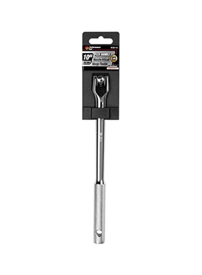 Performance Tool W38118 3/8-in Drive Flex Handle Home Improvement Hand Tool, Silver, 10-Inches - Image 2