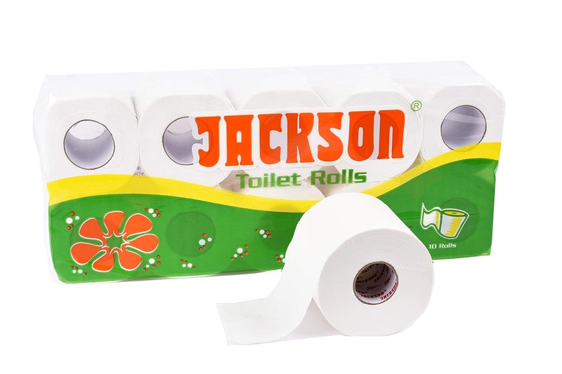 Jackson Toilet Paper 2 Ply (Pack of 20 Rolls) 270+ Tissue Paper Pulls/Roll Guaranteed! - 5400+ Tissue Pulls - Image 3