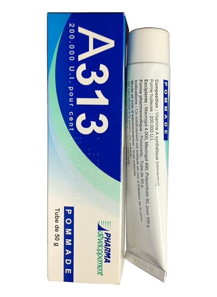 أيه313 ايه 313 فارما ديفيلوبمنت كريم ريتينول بفيتامين ايه مرطب ليلي 50 جم مضاد للشيخوخة ومرمم للبشرة - Image 2