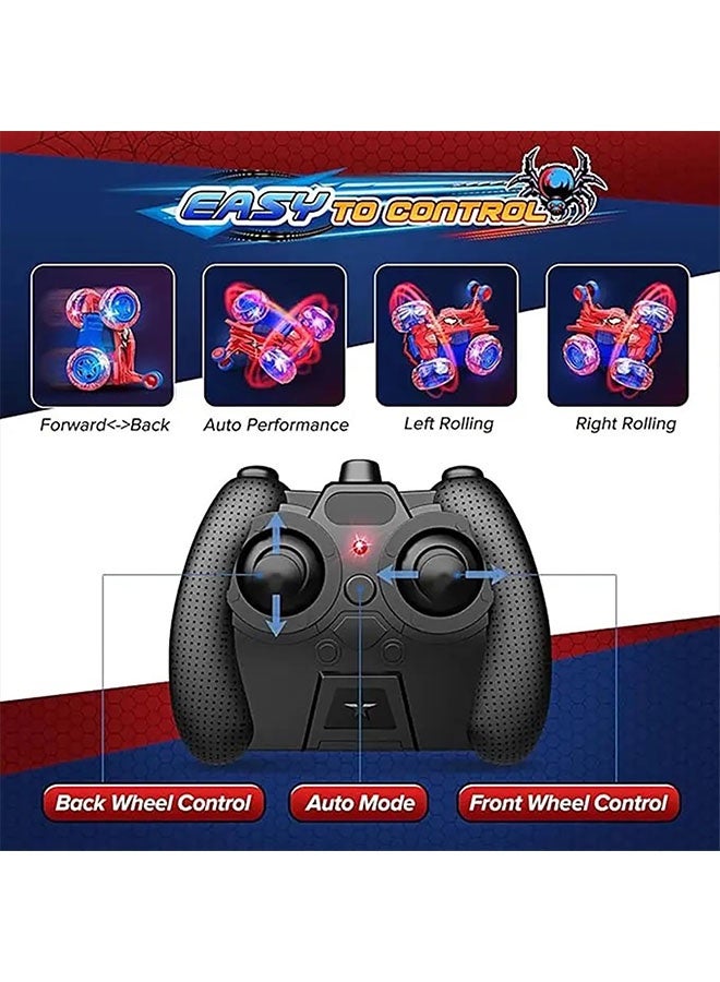 بيوينتي سيارة التحكم عن بعد,RC لعب السيارات,بارد قابل لإعادة الشحن الهجوم RC سيارة مع 360 Flips 4WD عجلة مع ضوء ساطع,لعب ممتعة الهواء الطلق هدايا عيد ميلاد الأطفال أو عيد الميلاد - Image 3