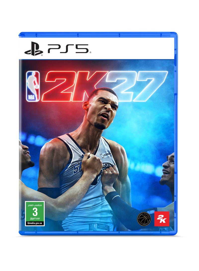 2كي لعبة فيديو NBA 2K27 لجهاز بلايستيشن 5 (PS5) - رياضات - playstation_5_ps5 - Image 1