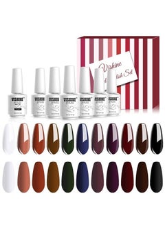 Fall-Winter Gel Nail Polish Kit 11 Colors Classic Series with Matt Top Coat , 8ml Each Manicure Gift Set - pzsku/ZBC6009157CA0E11A7DB3Z/45/_/1686511556/f3d5cab3-d739-4fb1-b454-05744392d772