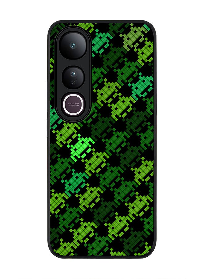 Stylizedd For vivo V50 Lite Case,Slim fit Camera Protection, Shockproof Thin Phone cover  - Invader Matrix