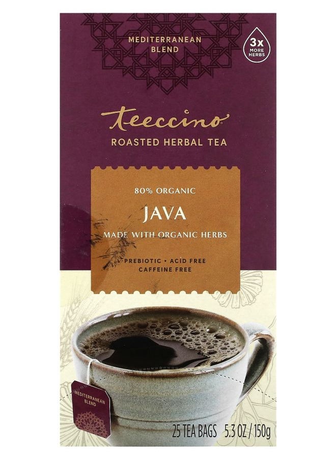 Roasted Herbal Tea Java Caffeine Free 25 Tea Bags 5.3 oz (150 g) - pzsku/ZBC6028A09807CF5F6EE7Z/45/_/1740571522/e9fbf830-4f14-4a25-9c22-269b739d9c45