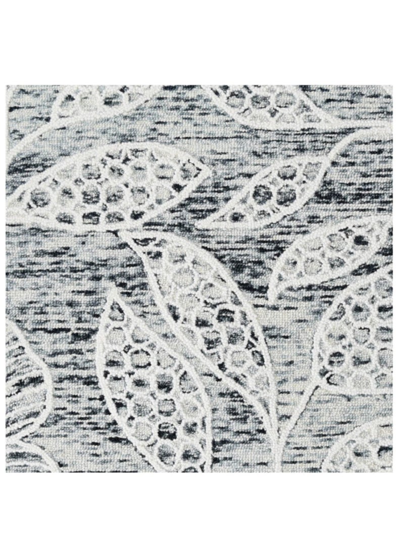 AURUM HOME AH032B Hand Tufted  Modern Area Rug  Indoor Living Dining Bedroom Room and Gallery Area Rugs Loop Cut Pile Wool, Rectangle  - Image 3