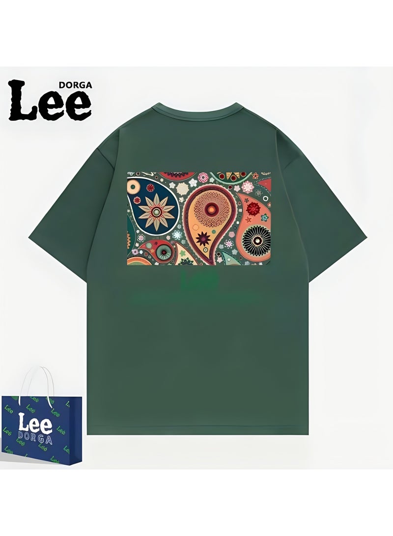 LEE New Fashionable Casual LEE Co Branded T-shirt