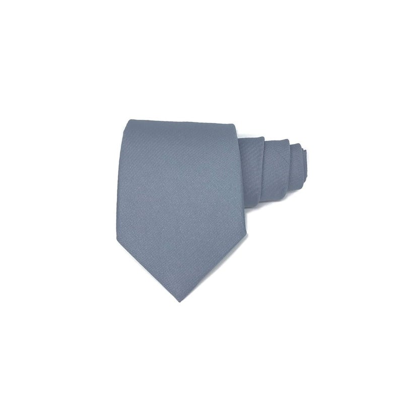 Osking Ties Free Size Solid Satin Plain Classy Colored Formal Necktie for Men(Length : 58 Inches, Width - 3 Inches) - Image 1
