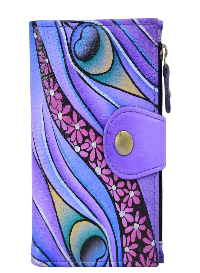 Anna by Anuschka Women's 1700 Hand-Painted Original Artwork, Dreamy Peacock, One size - Image 1