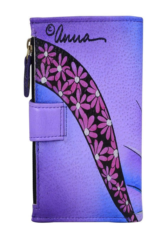 Anna by Anuschka Women's 1700 Hand-Painted Original Artwork, Dreamy Peacock, One size - Image 2