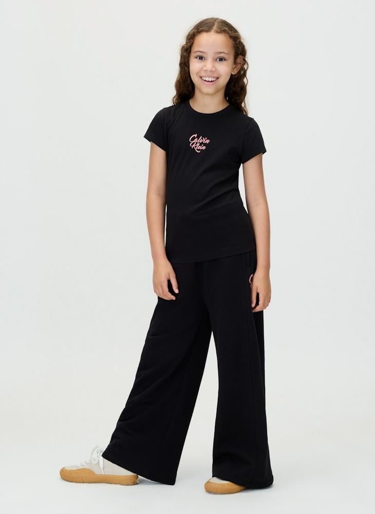 Calvin Klein Jeans Kids Graphic Crew Neck T-Shirt - Image 3