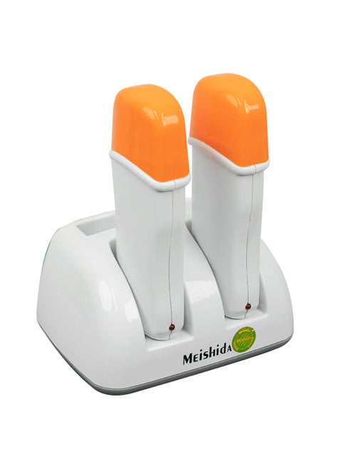 2 IN 1 Cartridges Roller Wax Heater Warmer Full Body Hair Removal Wax Kit