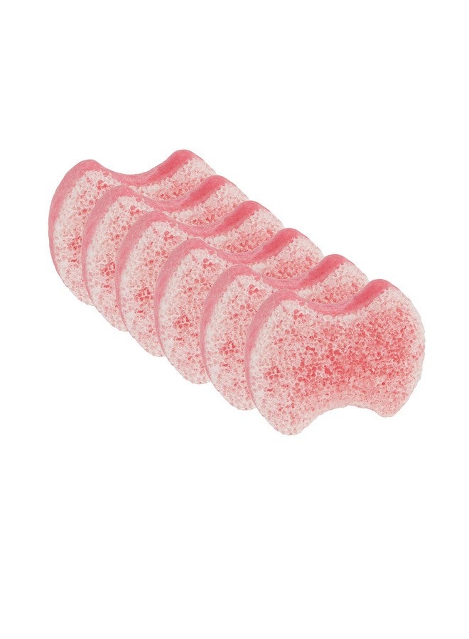 spongeables Spongables Pedi Scrub Foot Exfoliating 5+ Wash Travel Sponge Lavender 6 Count - Image 1