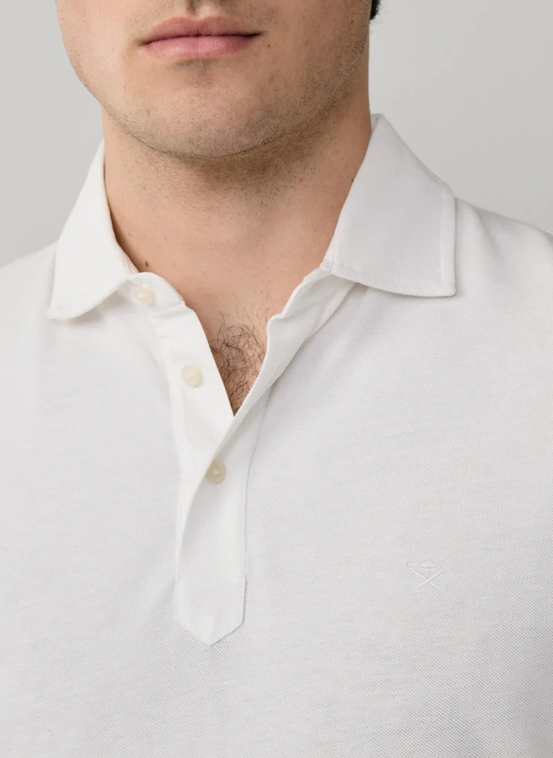 Hackett  Classic Fit Short Sleeve Pique Polo for Men | Best Price UAE