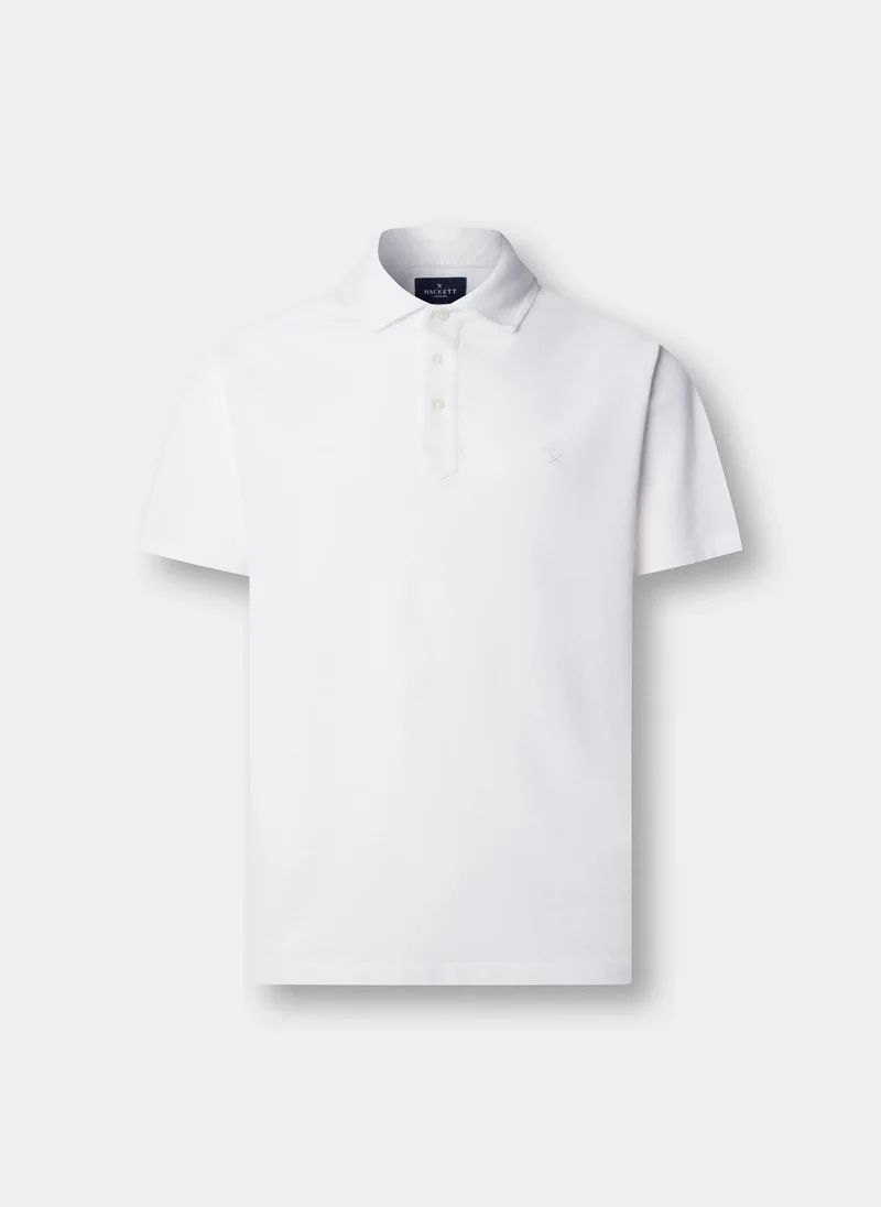 Hackett  Classic Fit Short Sleeve Pique Polo for Men | Best Price UAE