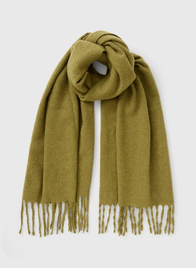 Matalan Green Mid Length Scarf