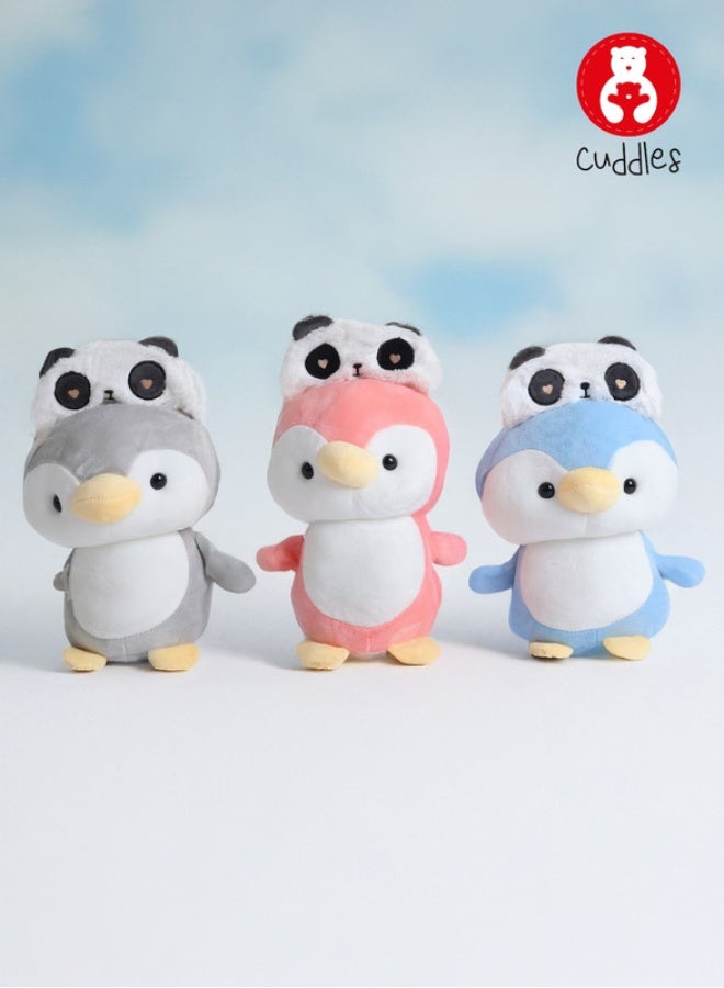 Cuddles Adorable Marshmallow Duck Plush Stuffed Animal Toy 20cm-Pink - Image 3