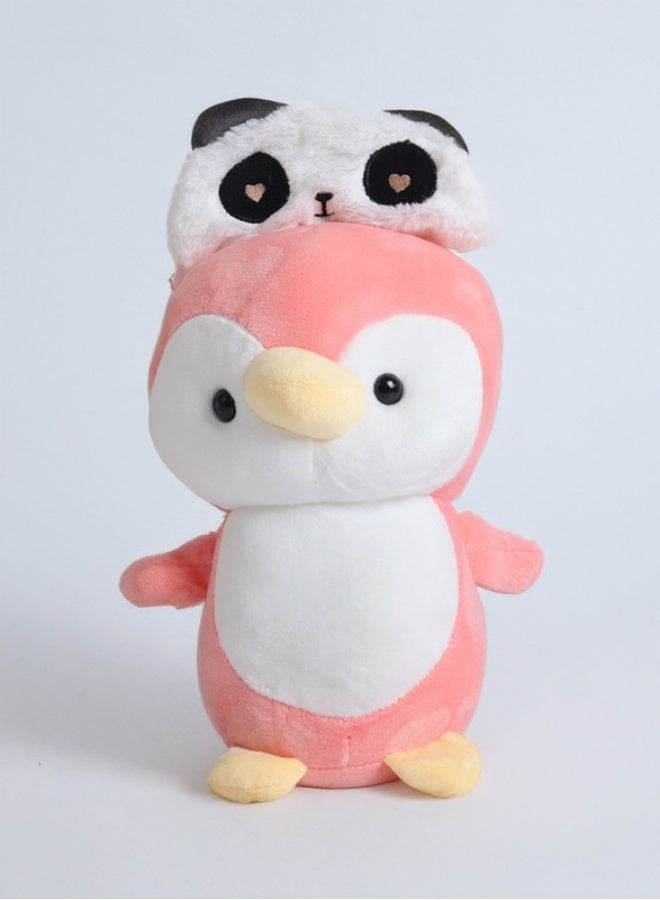 Cuddles Adorable Marshmallow Duck Plush Stuffed Animal Toy 20cm-Pink - Image 1