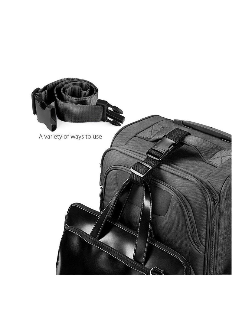 SOLARAE Luggage Strap Belt 2 Pcs Luggage Straps Suitcase Belts - Image 3