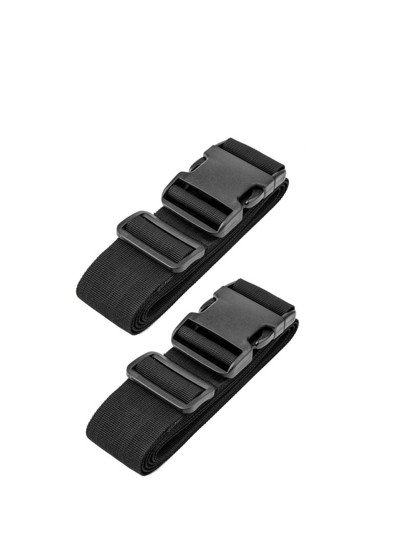 SOLARAE Luggage Strap Belt 2 Pcs Luggage Straps Suitcase Belts - Image 1
