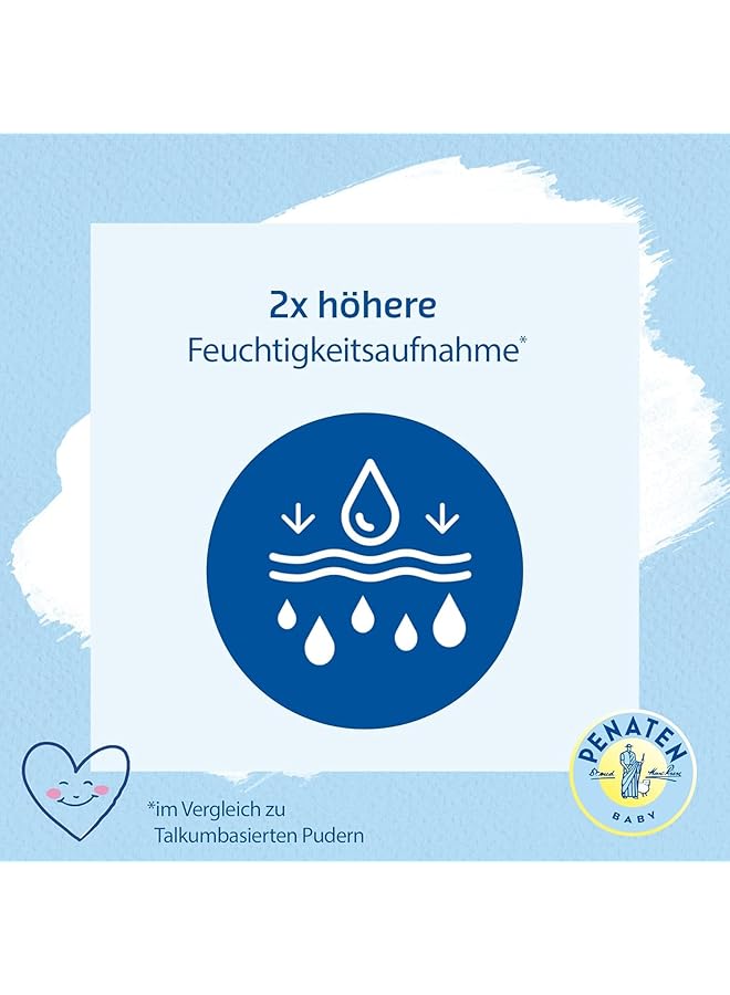 Penaten Natural Baby Powder With Aloe & Vitamin E (1 X 100 G) Protects Sensitive Skin Absorbs Moisture & Keeps Skin Dry Dermatologically Confirmed 99% Ingredients Of Natural Origin - Image 4