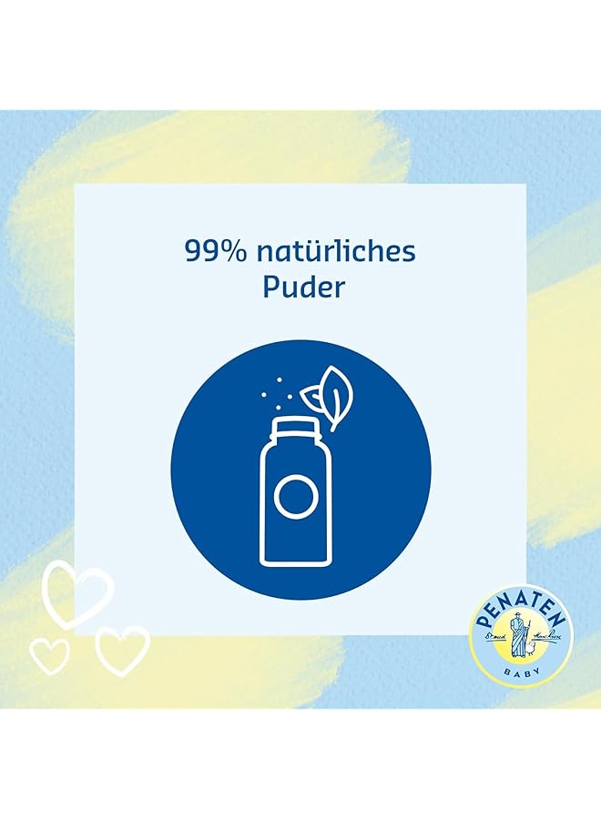 Penaten Natural Baby Powder With Aloe & Vitamin E (1 X 100 G) Protects Sensitive Skin Absorbs Moisture & Keeps Skin Dry Dermatologically Confirmed 99% Ingredients Of Natural Origin - Image 5