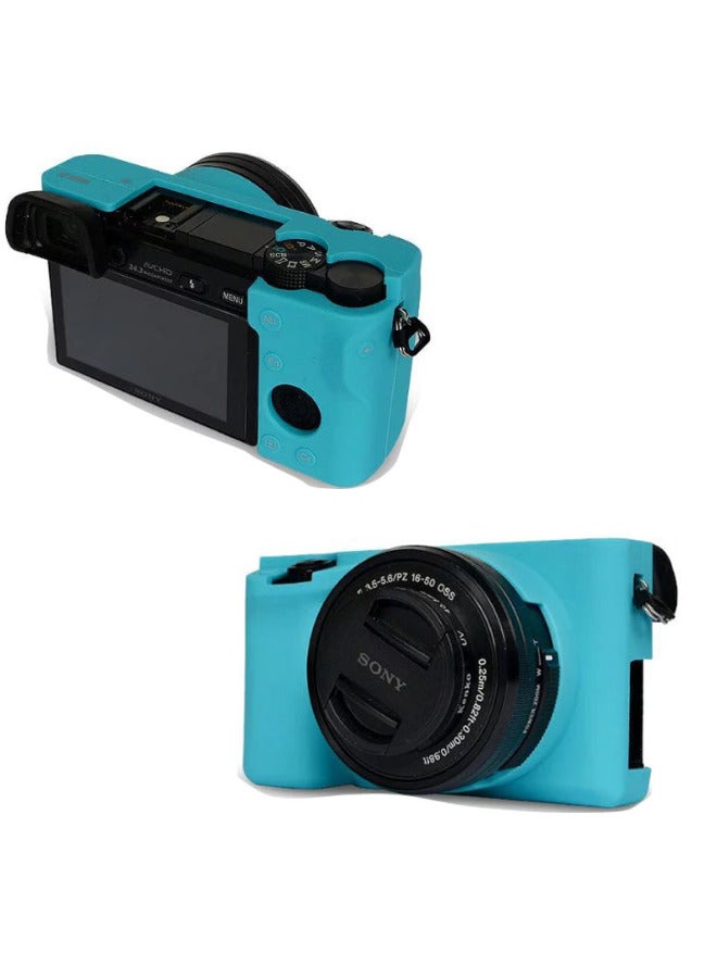 Silicone Sleeve For Sony Micro Single A5100/A5000 A6000 Silicone Sleeve Micro Camera Protective Cover Accessories-Color:A5000/A5100 White  - Image 3