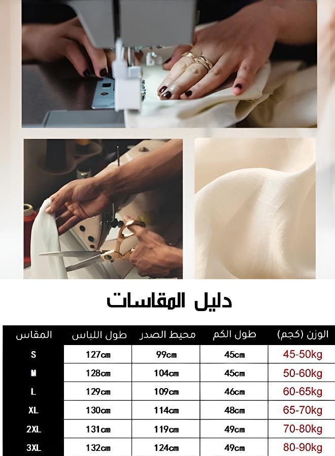 Elegant Long Dress with Defined Waist for a Flattering Silhouette - Image 4