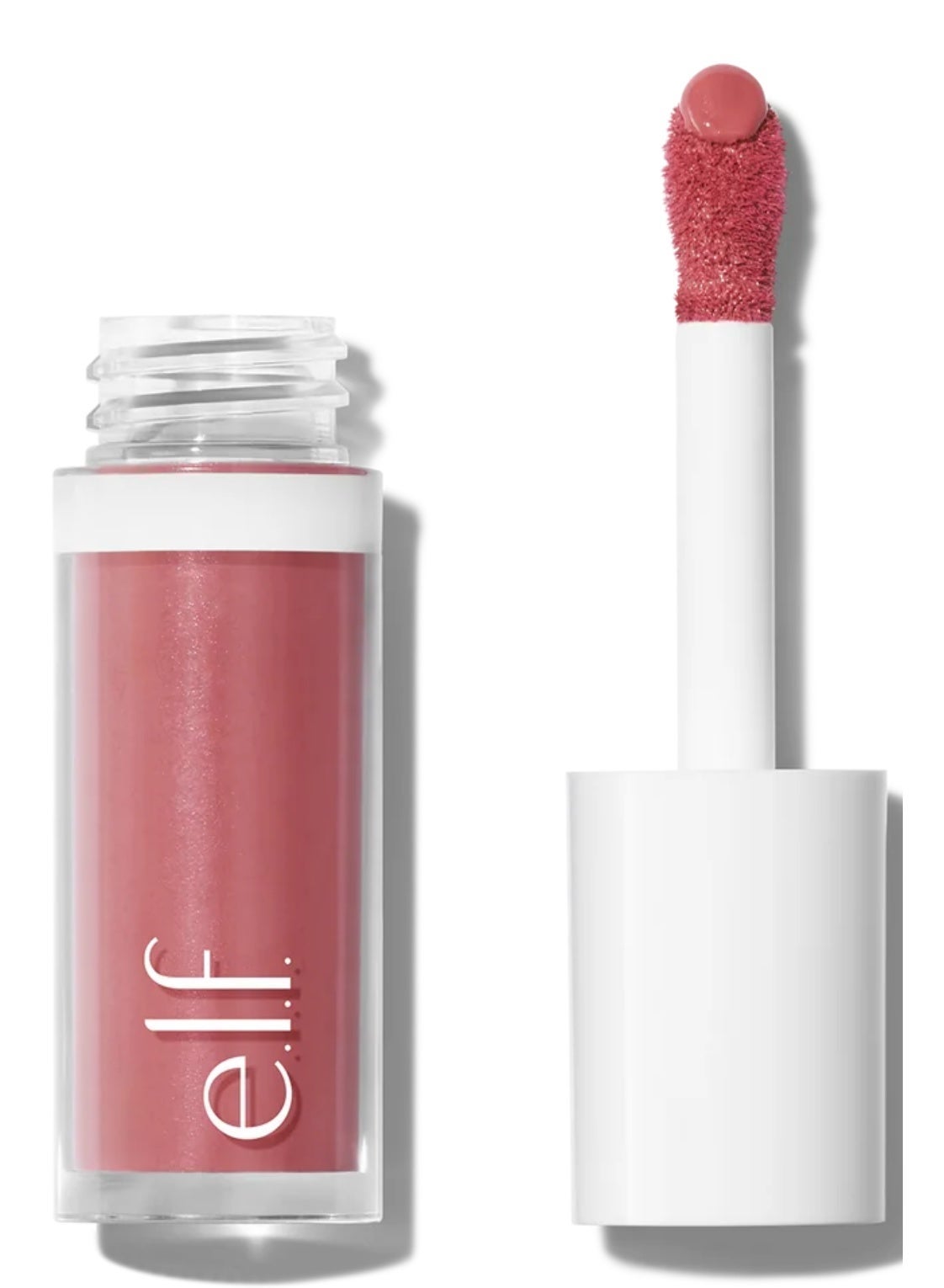 E.L.F. COSMETICS Camo Highly Pigmented Long Lasting Liquid Blush With A Lightweight Formula And Dewy Finish For Rich Naturally Radiant Cheeks Cheeky Lychee Neutral Pink