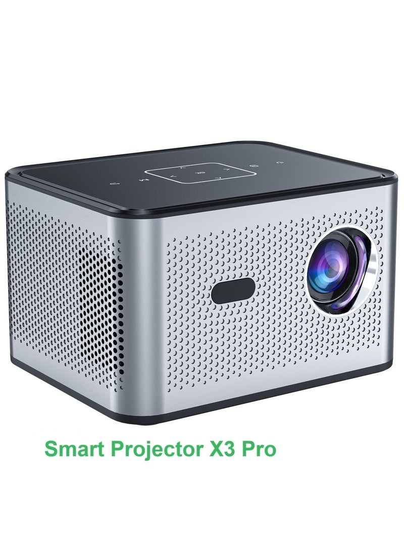 Xnano Smart Projector X3 Pro Portable Projector HD 4K / Screen Mirroring / Electric Focus + 4-Point Keystone Correction / Unique Speaker Cavity / Two-Way Bluetooth Connection / Multiple Compatible Interfaces - Image 1