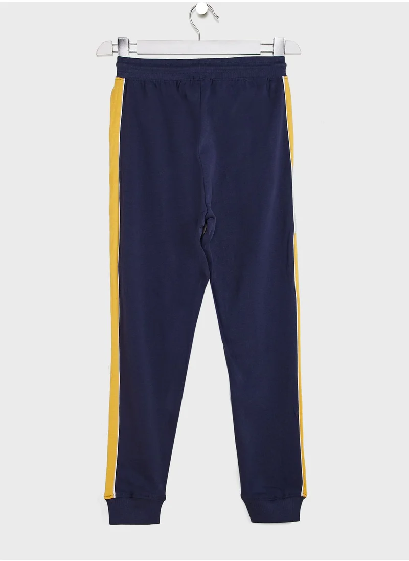 Ripples Side Striped Trackpants