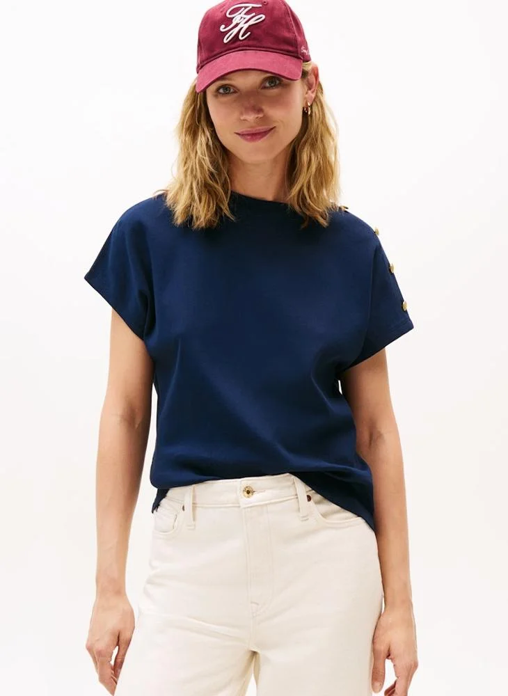 TOMMY HILFIGER Striped Crew Neck T-Shirt