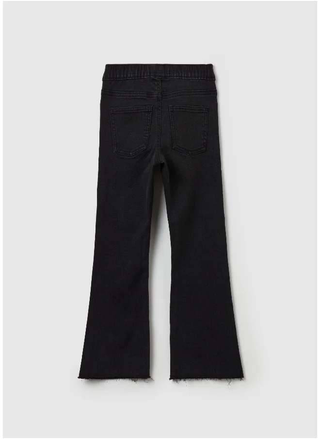 Ovs Flare-fit jeggings with diamantÃ©s