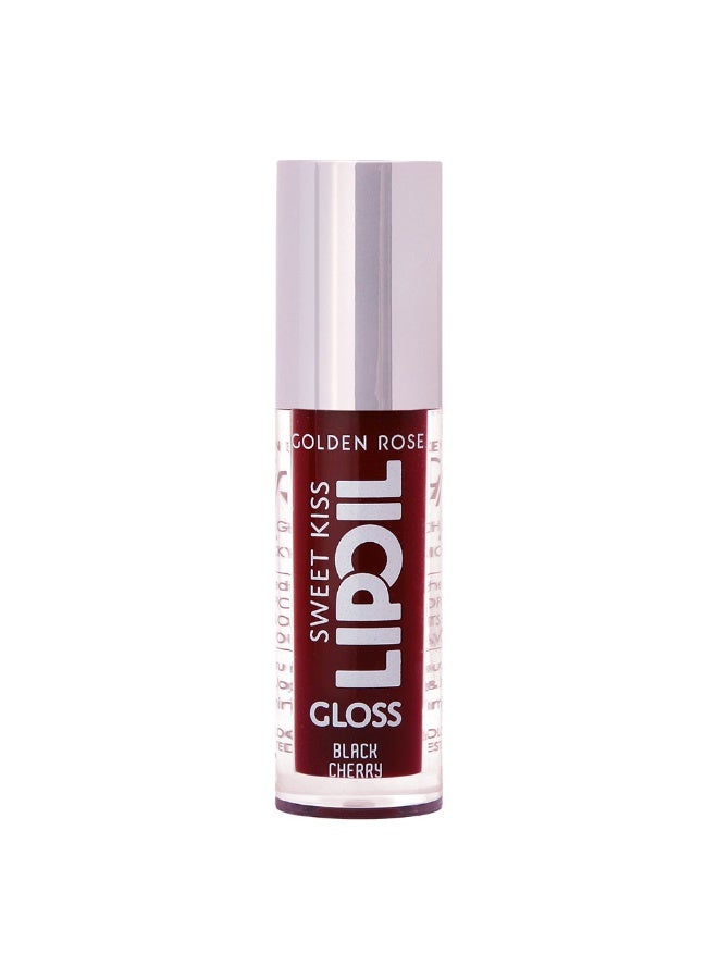 Golden Rose Sweet Kiss Lip Oil Gloss No:08 Black Cherry - Image 1