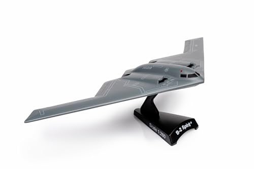 Daron B-2 Spirit Stealth Bomber Die-Cast Model – 1:280 Scale Long-Range Strategic Aircraft Replica with Display Stand, Highly Detailed, 3” Length x 7.4” Wingspan, Adult Collectible Ages 14+ - Image 1