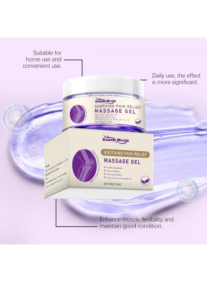 South Moon Muscle & Joint Pain Relief Massage Gel, Fast Absorbing, Daily Use - Image 2