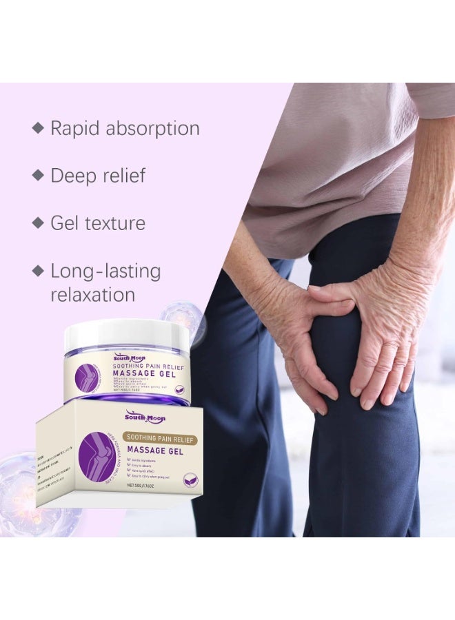 South Moon Muscle & Joint Pain Relief Massage Gel, Fast Absorbing, Daily Use - Image 3