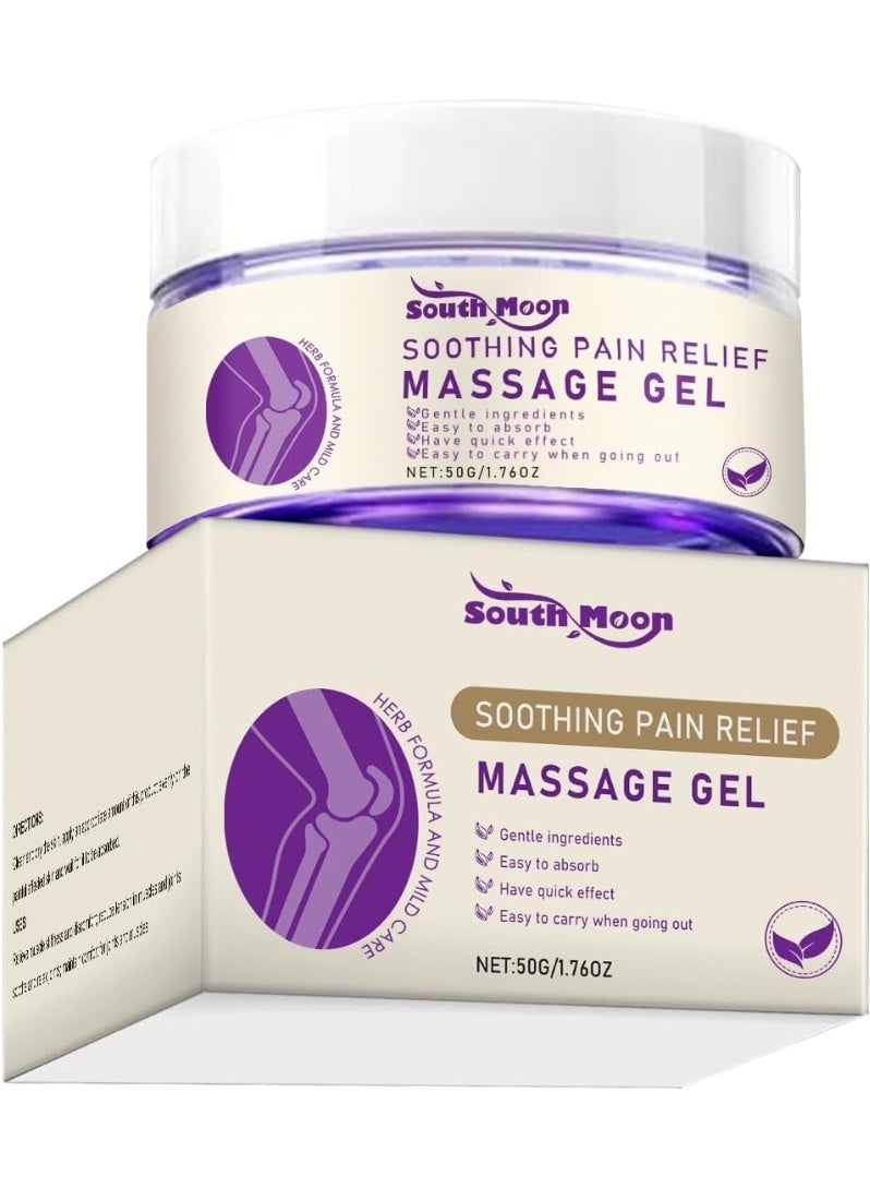 South Moon Muscle & Joint Pain Relief Massage Gel, Fast Absorbing, Daily Use - Image 1
