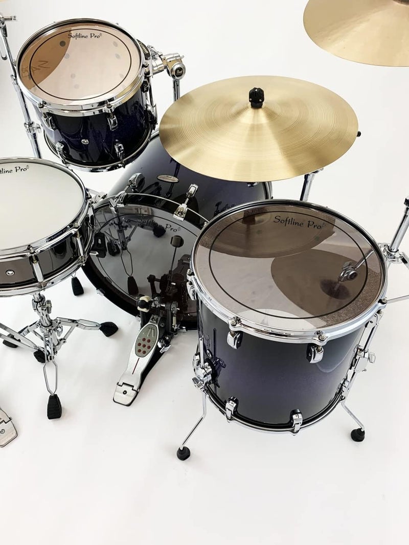 Softline Pro SP DHM 210C Clear Tom Tom Drum Head, 10" 2 Plies 1.8 Mil Mylar Material (10" Clear -2 Plies) - Image 5