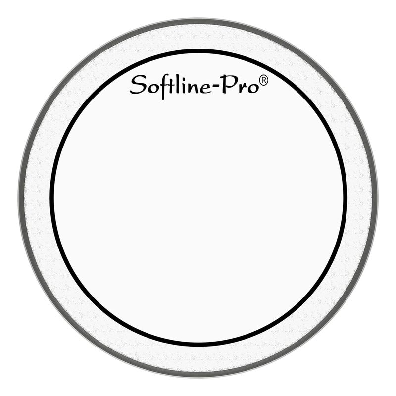 Softline Pro SP DHM 210C Clear Tom Tom Drum Head, 10" 2 Plies 1.8 Mil Mylar Material (10" Clear -2 Plies) - Image 1