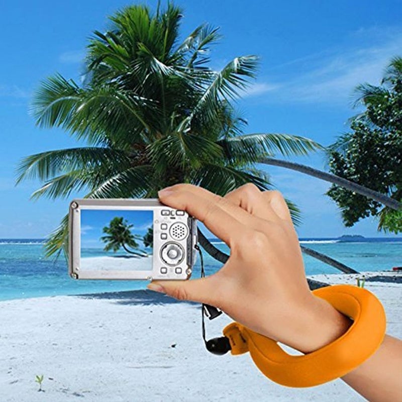 Action Pro Floating Diving Wrist Strap Bobber Compatible with GoPro Hero 13 12 11 10 9 8 7 6 5 4 3+ 3 SJCAM Yi Eken DV etc Action Camera & Smartphones (Orange) - Image 4