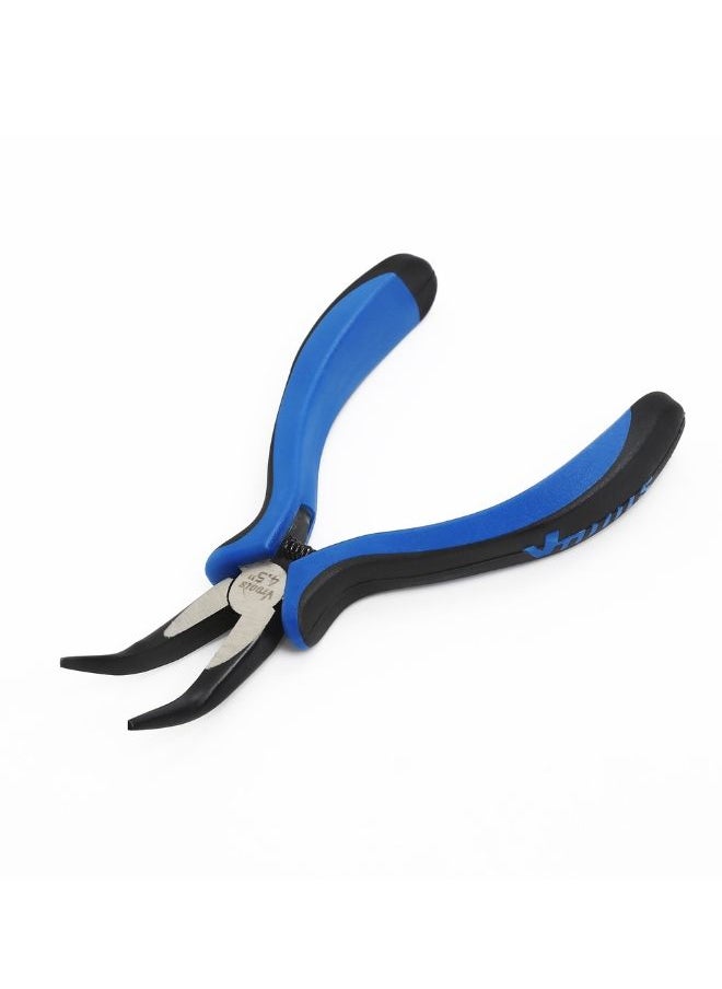 VTOOLS - 4.5 Inch Mini Bent Nose Pliers - Image 1