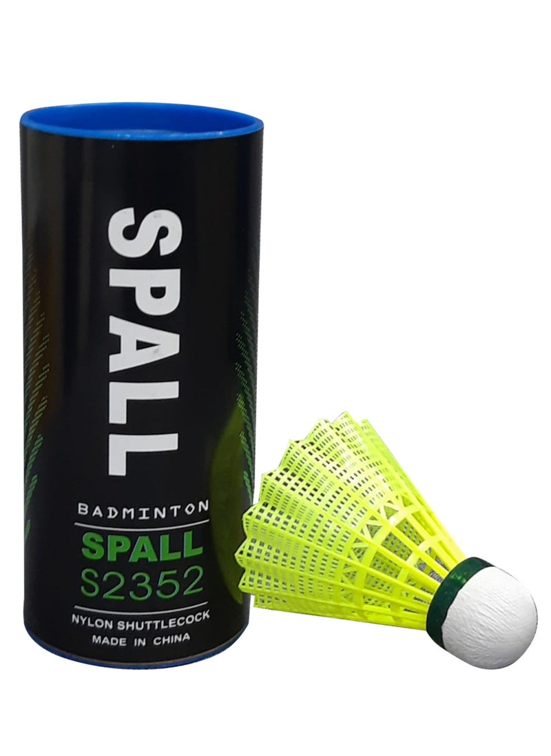 Spall 3-Piece Badminton Shuttlecocks Entertainment Durable Stability Shuttlecock For Outdoor Indoor Sports ActivitiesTraining Intermediate Level Players And Club Session  - Image 1